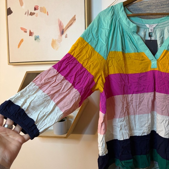 NWT Crown & Ivy Blouse XXL - Picture 2 of 6